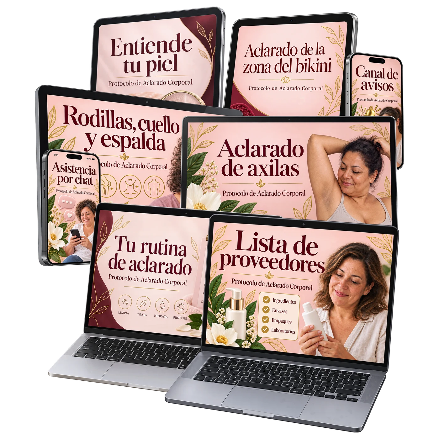Todo lo que incluye el Protocolo de Aclarado Corporal